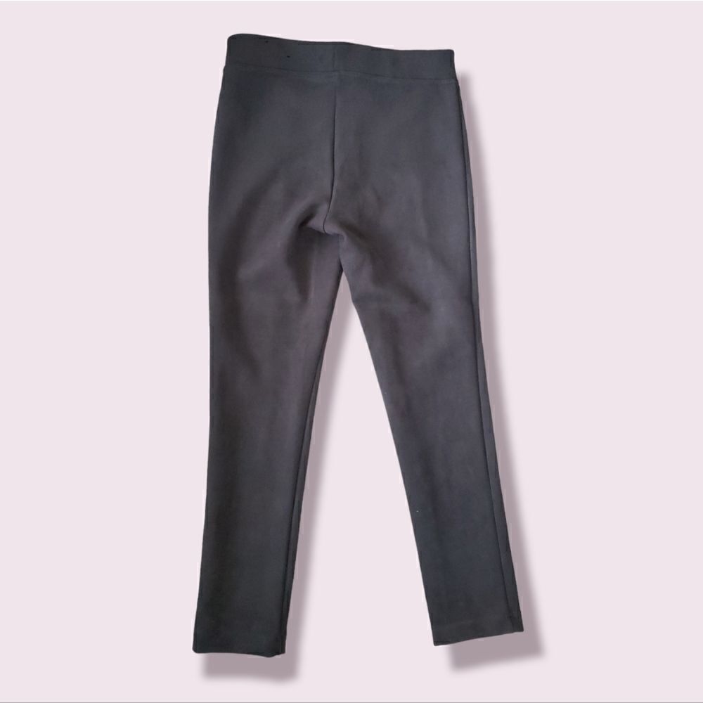 andrew Marc | NWOT Super Soft Stretch Vegan Suede Skinny Pants in Taupe Brown - Picture 7 of 7
